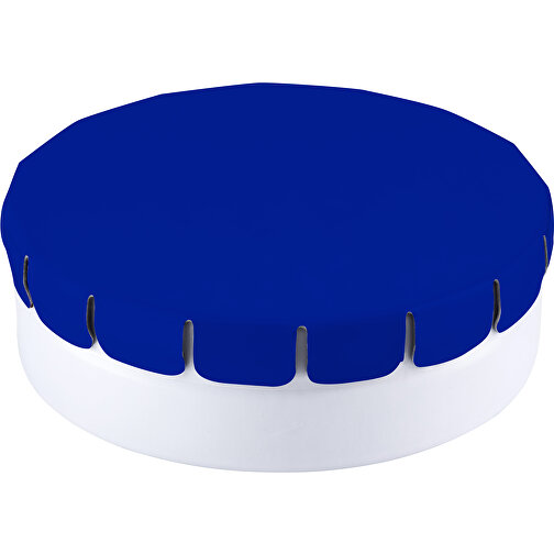 Super Runde Click-Plastikdose 45 Mm , dunkel blau, Metall/Kunststoff, 1,50cm (Länge), Bild 1