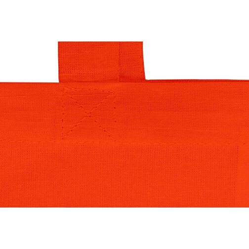 Baumwolltasche Farbig , orange, Baumwolle, 39,00cm x 41,00cm (Höhe x Breite), Bild 3