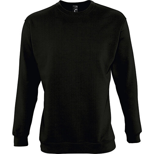 Sweatshirt - New Supreme , Sol´s, schwarz, Mischgewebe Polyester/Baumwolle, 4XL, 74,00cm (Länge), Bild 1