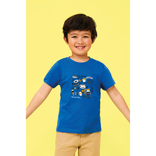 T-Shirt - Regent Kids , Sol´s, weiss, Baumwolle, XXL, 118,00cm x 128,00cm (Länge x Breite), Bild 4