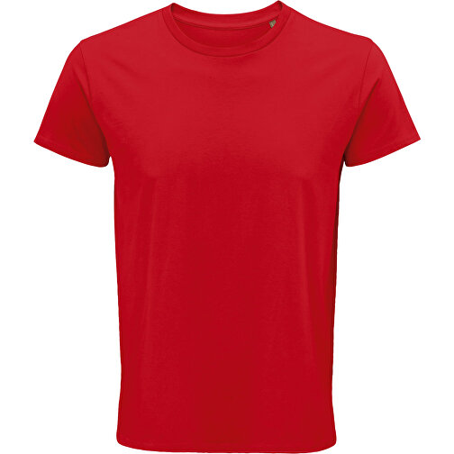 T-Shirt - Crusader Men , Sol´s, rot, Organische Baumwolle, XS, 67,50cm x 45,00cm (Länge x Breite), Bild 1