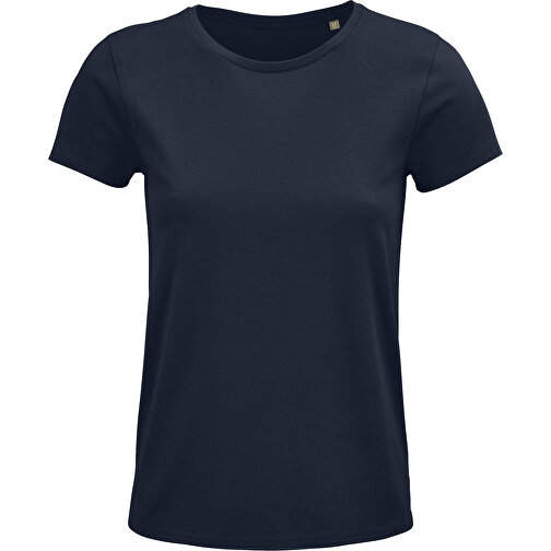 T-Shirt - Crusader Women , Sol´s, französische navy, Organische Baumwolle, XXL, 69,00cm x 53,00cm (Länge x Breite), Bild 1