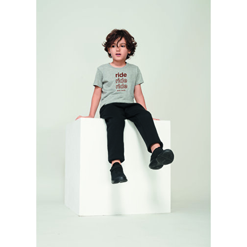T-Shirt - Crusader Kids , Sol´s, graue melange, Organische Baumwolle, M, 86,00cm x 94,00cm (Länge x Breite), Bild 4