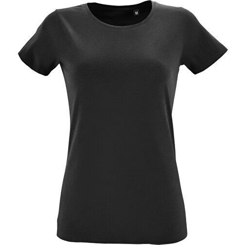 T-Shirt - Regent Fit Women , Sol´s, tiefschwarz, Gekämmte Baumwolle, XXL, 69,00cm x 53,00cm (Länge x Breite), Bild 1