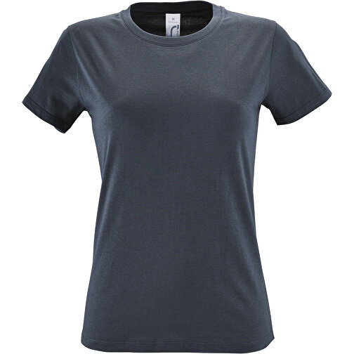 T-Shirt - Regent Women , Sol´s, mausgrau, Baumwolle, L, 65,00cm x 47,00cm (Länge x Breite), Bild 1