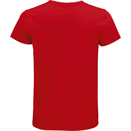 T-Shirt - Pioneer Men , Sol´s, rot, Organische Baumwolle, M, 72,00cm x 51,00cm (Länge x Breite), Bild 2