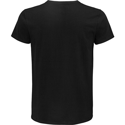T-Shirt - Pioneer Men , Sol´s, tiefschwarz, Organische Baumwolle, XL, 76,00cm x 57,00cm (Länge x Breite), Bild 2
