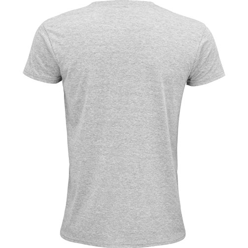 T-Shirt - Epic , Sol´s, graue melange, Organische Baumwolle, 3XL, 79,00cm (Länge), Bild 2