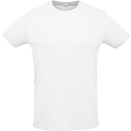 T-Shirt - Sprint , Sol´s, weiss, Polyester, M, 72,00cm x 51,00cm (Länge x Breite), Bild 1