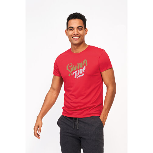 T-Shirt - Sprint , Sol´s, weiß, Polyester, M, 72,00cm x 51,00cm (Länge x Breite), Bild 4