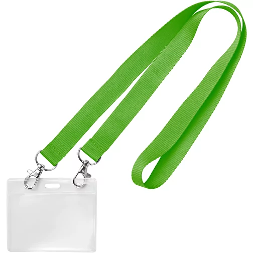 Lanyard de 25 mm avec 2 mousquetons métalliques, Image 1