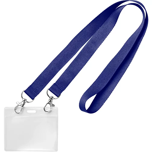 Lanyard de 20 mm avec 2 mousquetons métalliques, Image 1