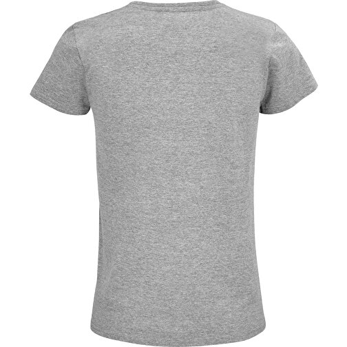 T-Shirt - Pioneer Women , Sol´s, graue melange, Organische Baumwolle, S, 61,00cm x 41,00cm (Länge x Breite), Bild 2