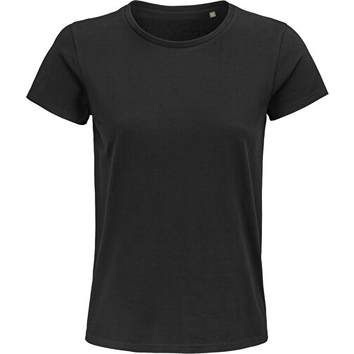 T-Shirt - Pioneer Women , Sol´s, tiefschwarz, Organische Baumwolle, XL, 67,00cm x 50,00cm (Länge x Breite), Bild 1
