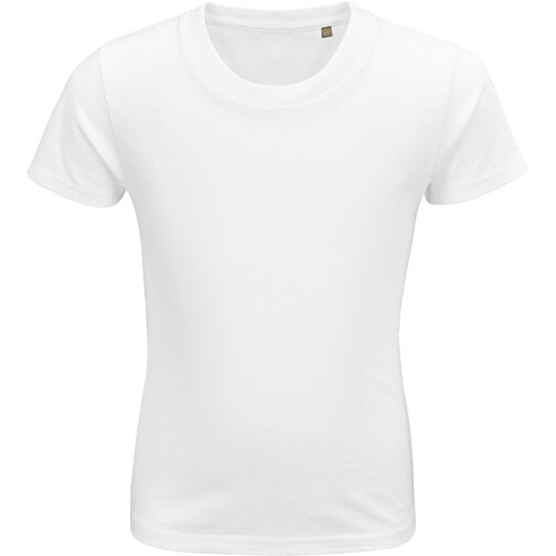 T-Shirt - Pioneer Kids , Sol´s, weiß, Organische Baumwolle, 3XL, 130,00cm x 140,00cm (Länge x Breite), Bild 1