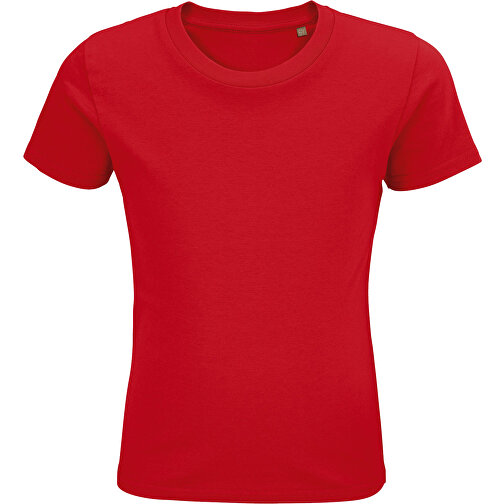 T-Shirt - Pioneer Kids , Sol´s, rot, Organische Baumwolle, L, 96,00cm x 104,00cm (Länge x Breite), Bild 1