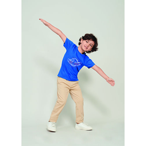 T-Shirt - Pioneer Kids , Sol´s, royal blue, Organische Baumwolle, 3XL, 130,00cm x 140,00cm (Länge x Breite), Bild 4