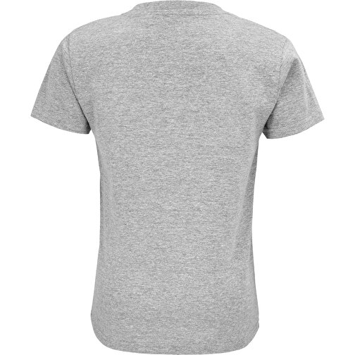 T-Shirt - Pioneer Kids , Sol´s, graue melange, Organische Baumwolle, M, 86,00cm x 94,00cm (Länge x Breite), Bild 2