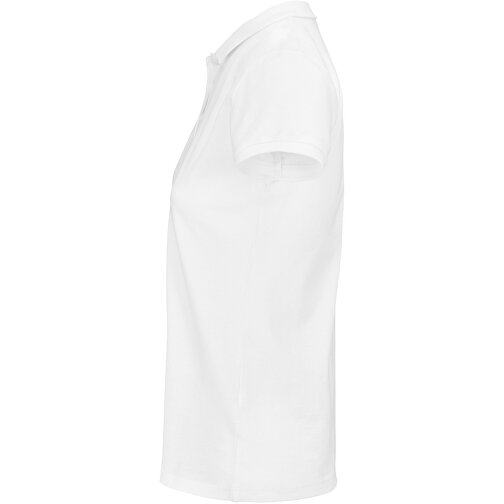 Polo Shirt - Planet Women , Sol´s, weiß, Organische Baumwolle, L, 67,00cm x 48,00cm (Länge x Breite), Bild 3
