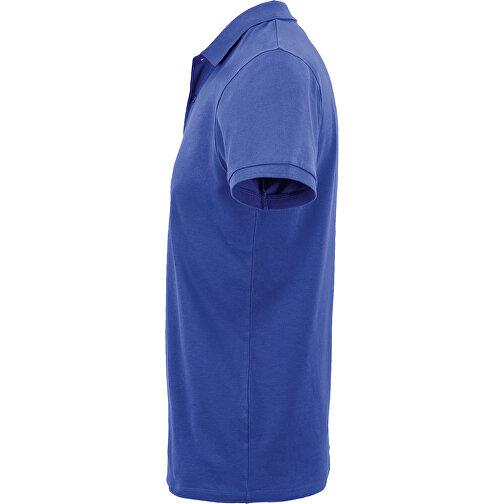 Polo Shirt - Planet Men , Sol´s, royal blue, Organische Baumwolle, XXL, 78,00cm x 61,00cm (Länge x Breite), Bild 3