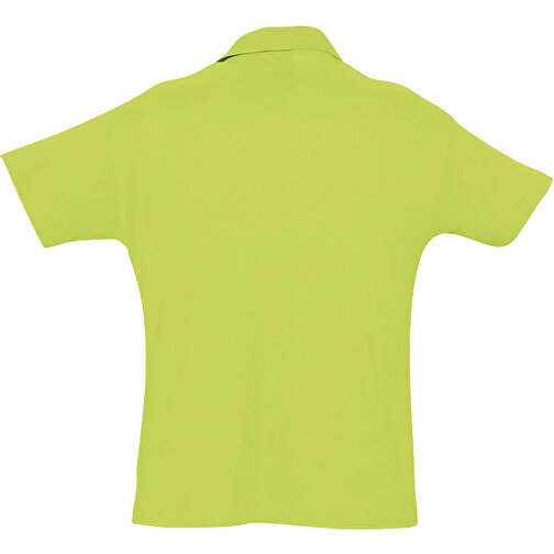 Polo Shirt - Summer Ii , Sol´s, apfelgrün, Baumwolle, XL, 76,00cm x 59,00cm (Länge x Breite), Bild 2