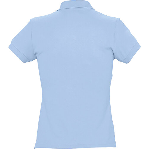 Polo Shirt - Passion , Sol´s, himmelsblau-pique, Baumwolle, XL, 67,00cm x 52,00cm (Länge x Breite), Bild 2
