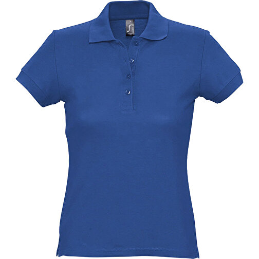 Polo Shirt - Passion , Sol´s, royal blue, Baumwolle, XXL, 69,00cm x 55,00cm (Länge x Breite), Bild 1
