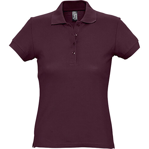 Polo Shirt - Passion , Sol´s, burgund, Baumwolle, XXL, 69,00cm x 55,00cm (Länge x Breite), Bild 1