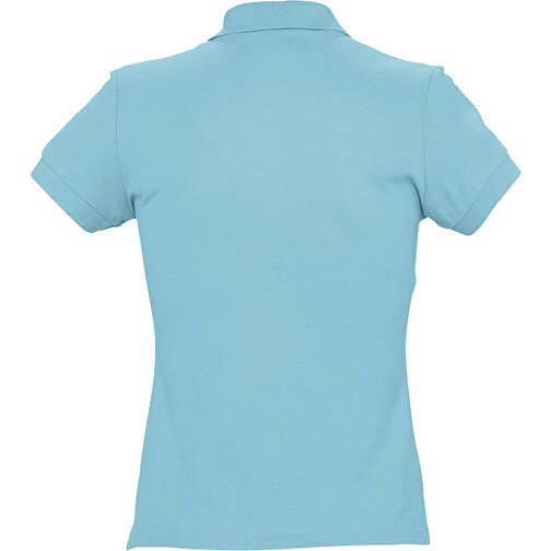 Polo Shirt - Passion , Sol´s, atoll blau, Baumwolle, XXL, 69,00cm x 55,00cm (Länge x Breite), Bild 2