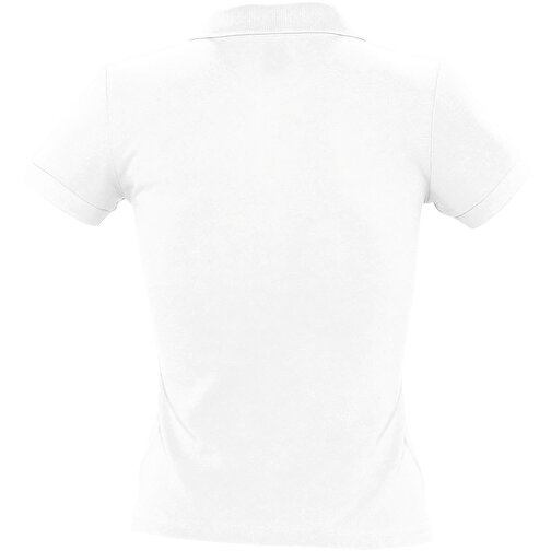 Polo Shirt - People , Sol´s, weiß, Baumwolle, S, 61,00cm x 43,00cm (Länge x Breite), Bild 2