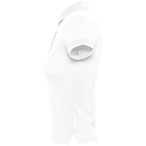 Polo Shirt - People , Sol´s, weiß, Baumwolle, L, 65,00cm x 49,00cm (Länge x Breite), Bild 3