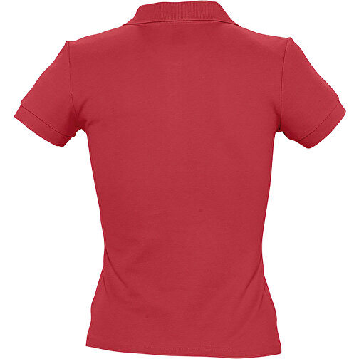 Polo Shirt - People , Sol´s, rot, Baumwolle, XL, 67,00cm x 52,00cm (Länge x Breite), Bild 2