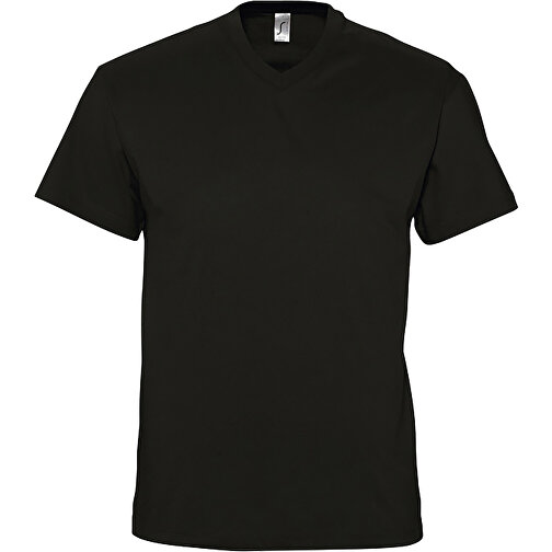 T-Shirt - Victory , Sol´s, tiefschwarz, Baumwolle, XXL, 78,00cm x 61,00cm (Länge x Breite), Bild 1