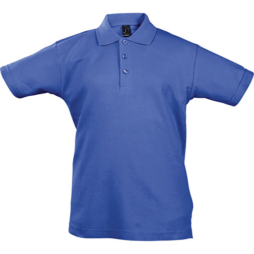 Polo Shirt - Summer Ii Kids , Sol´s, royal blue, Baumwolle, 3XL, 130,00cm x 140,00cm (Länge x Breite), Bild 1