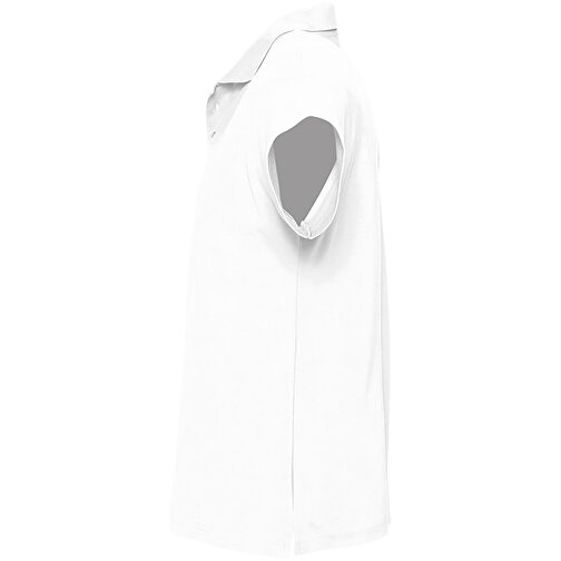 Polo Shirt - Summer Ii , Sol´s, weiss, Baumwolle, XXL, 79,00cm x 62,00cm (Länge x Breite), Bild 3