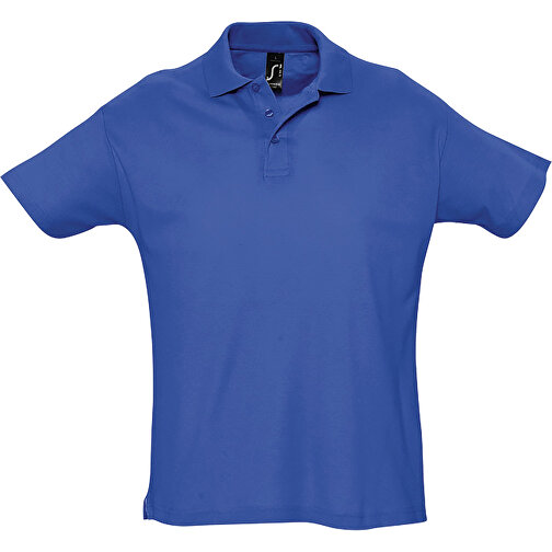 Polo Shirt - Summer Ii , Sol´s, royal blue, Baumwolle, XS, 68,00cm x 47,00cm (Länge x Breite), Bild 1
