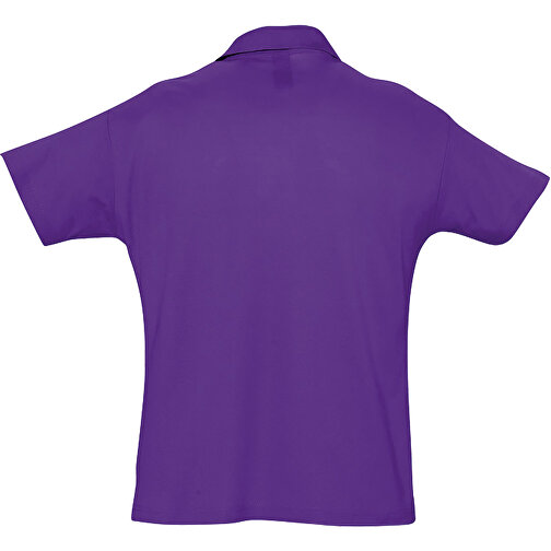 Polo Shirt - Summer Ii , Sol´s, dunkellila, Baumwolle, XL, 76,00cm x 59,00cm (Länge x Breite), Bild 2