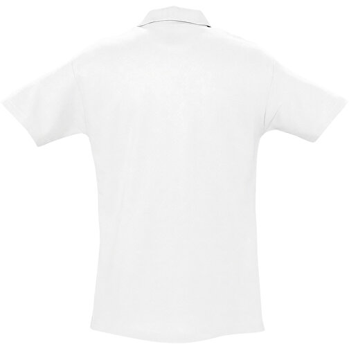 Polo Shirt - Spring Ii , Sol´s, weiß, Baumwolle, M, 72,00cm x 53,00cm (Länge x Breite), Bild 2