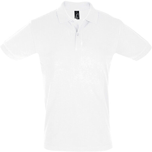 Polo Shirt - Perfect Men , Sol´s, weiss, Baumwolle, XXL, 79,00cm x 61,00cm (Länge x Breite), Bild 1