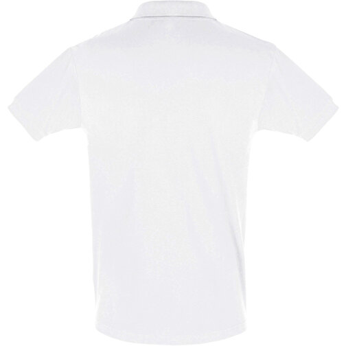 Polo Shirt - Perfect Men , Sol´s, weiss, Baumwolle, XXL, 79,00cm x 61,00cm (Länge x Breite), Bild 2