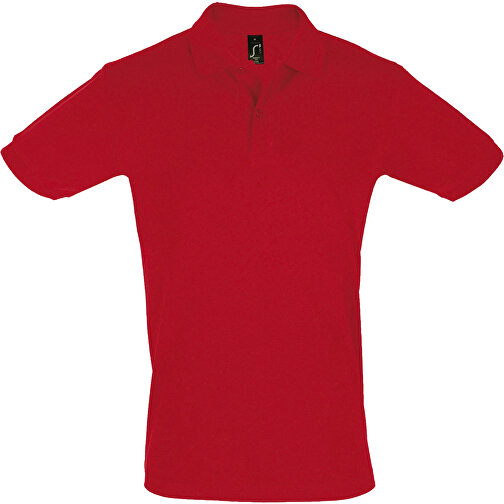 Polo Shirt - Perfect Men , Sol´s, rot, Baumwolle, XS, 68,00cm x 46,00cm (Länge x Breite), Bild 1