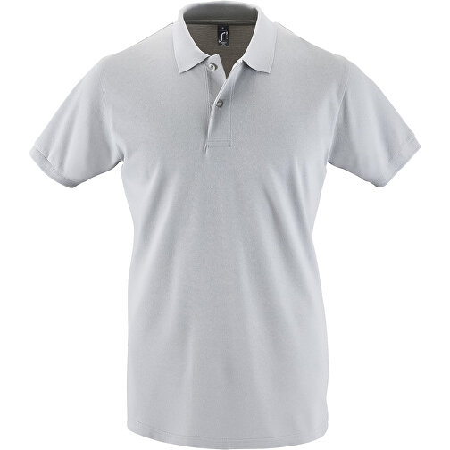 Polo Shirt - Perfect Men , Sol´s, grau, Baumwolle, S, 70,00cm x 49,00cm (Länge x Breite), Bild 1