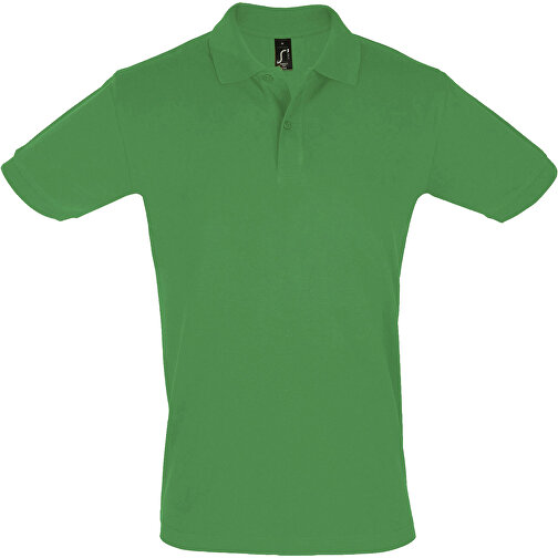 Polo Shirt - Perfect Men , Sol´s, grasgrün, Baumwolle, XS, 68,00cm x 46,00cm (Länge x Breite), Bild 1
