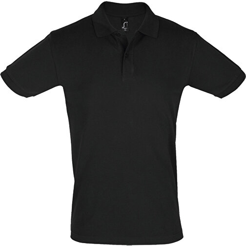 Polo Shirt - Perfect Men , Sol´s, schwarz, Baumwolle, 3XL, 82,00cm (Länge), Bild 1