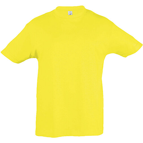 T-Shirt - Regent Kids , Sol´s, zitrone, Baumwolle, M, 86,00cm x 94,00cm (Länge x Breite), Bild 1