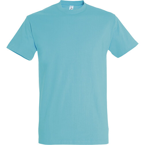 T-Shirt - Imperial , Sol´s, atoll blau, Baumwolle, L, 74,00cm x 56,00cm (Länge x Breite), Bild 1