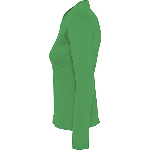 T-Shirt - Majestic , Sol´s, grasgrün, Baumwolle, L, 64,00cm x 46,00cm (Länge x Breite), Bild 3