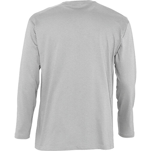 T-Shirt - Monarch , Sol´s, graue melange, Baumwolle, XXL, 77,50cm x 62,00cm (Länge x Breite), Bild 2
