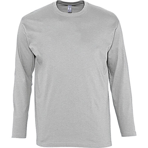 T-Shirt - Monarch , Sol´s, graue melange, Baumwolle, XL, 75,50cm x 59,00cm (Länge x Breite), Bild 1