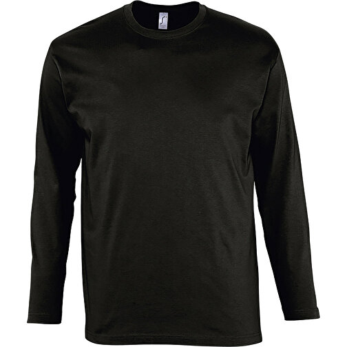 T-Shirt - Monarch , Sol´s, tiefschwarz, Baumwolle, XXL, 77,50cm x 62,00cm (Länge x Breite), Bild 1